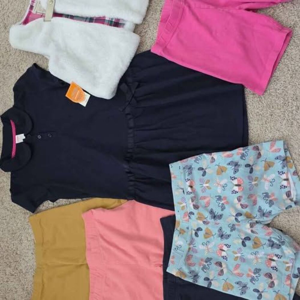 Gymboree Playproof Uniform Dress and Girls Clothing Bundle, size 12